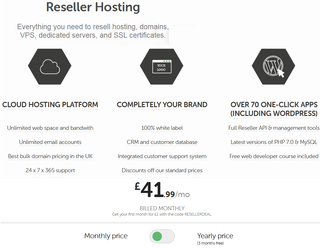 Heart Internet Reseller Hosting Pricing