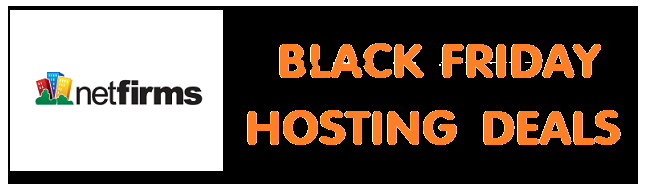 Netfirms Black Friday & cyber sale 2018