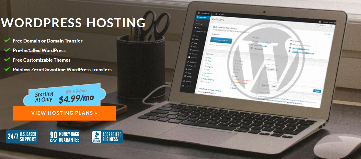 Web Hosting Hub WordPress Hosting Pricing