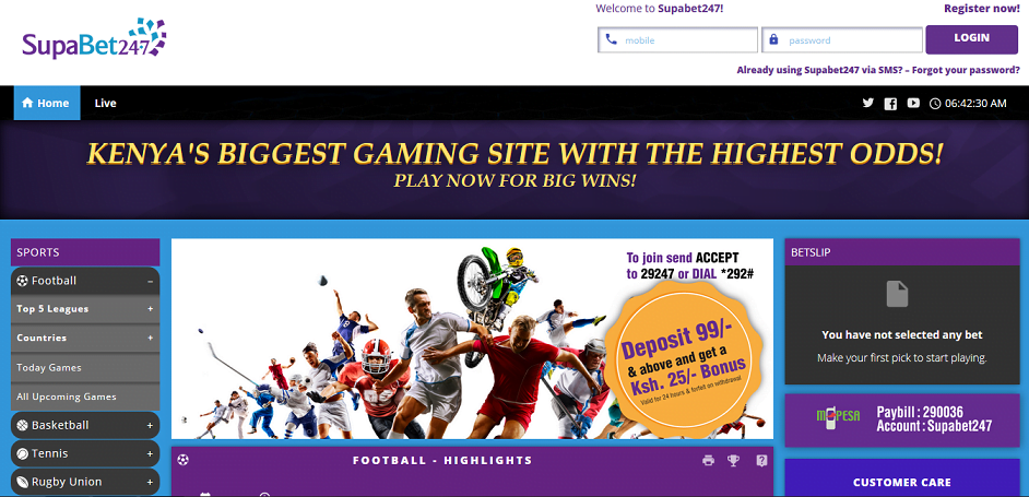 Supabet247 website