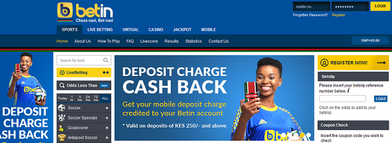 Betin Kenya website