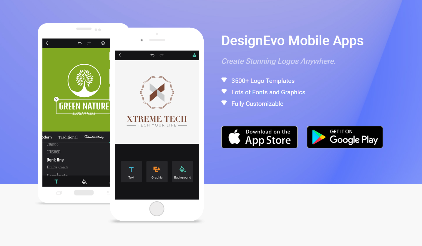 create a logo a logo with the App for Android or iOS