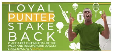 Eazibet Loyal Punter Stake Back