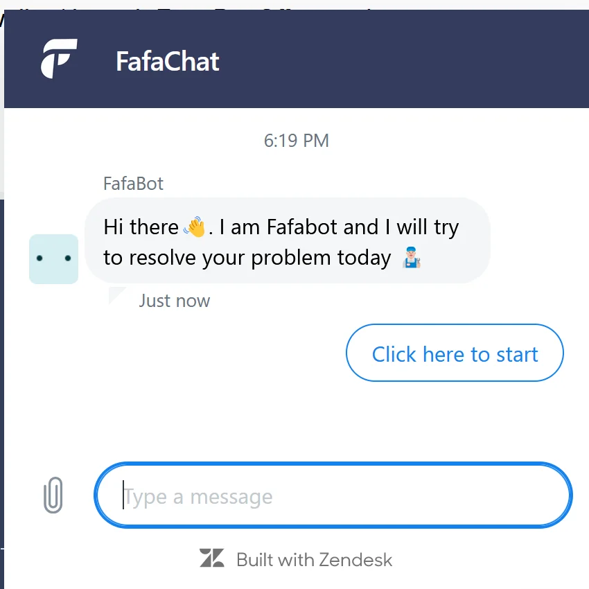 Fafabet Live Chat