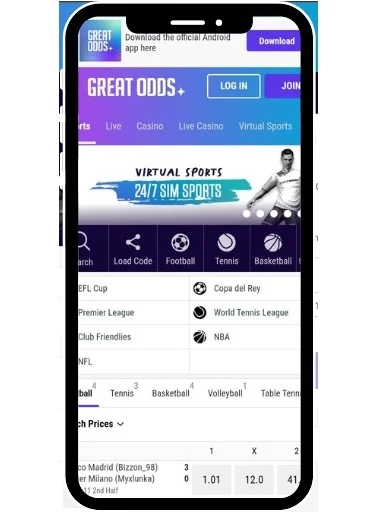 GreatOdds App