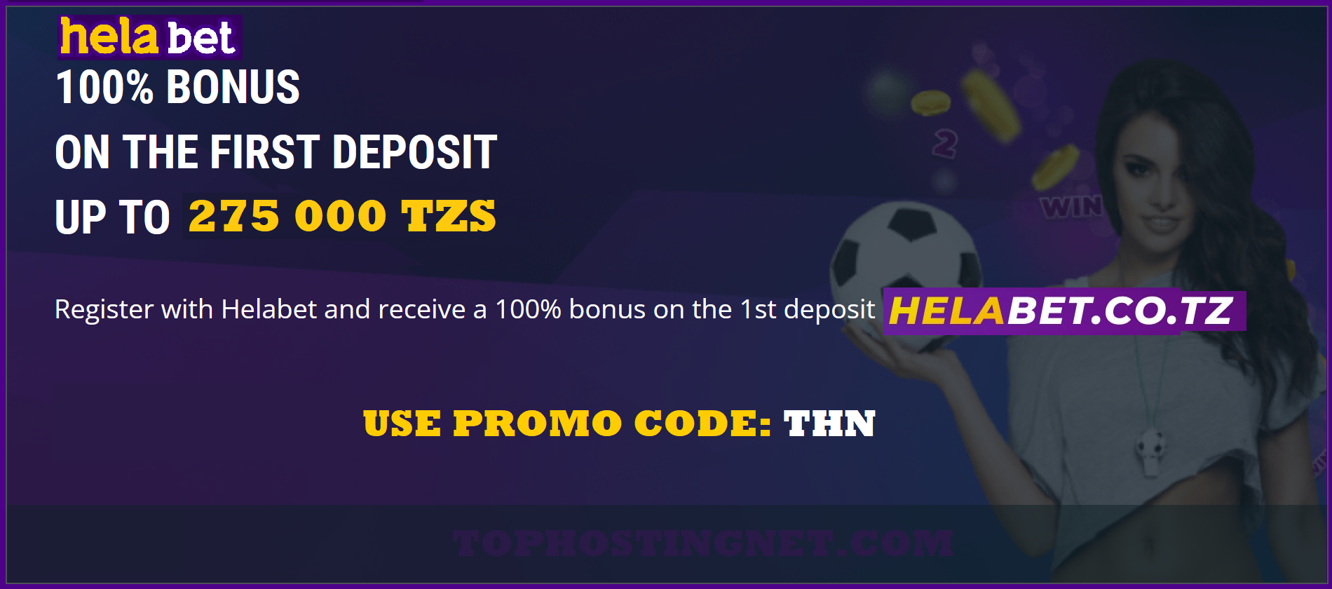 Helabet TZ Registration Bonus Promo Code
