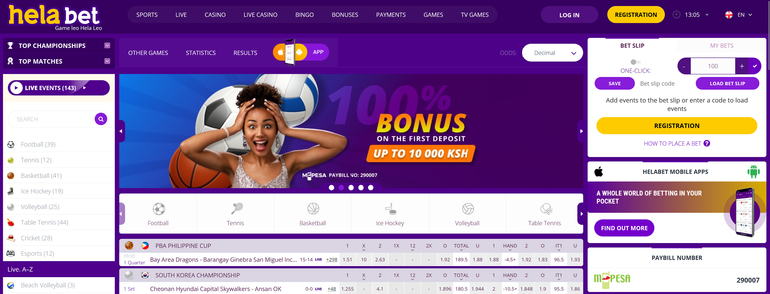 HelaBet Kenya Bonus