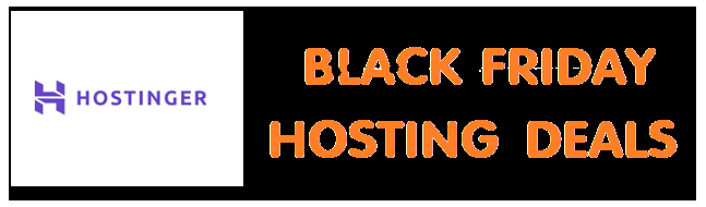 Hostinger Black Friday & cyber sale 2022