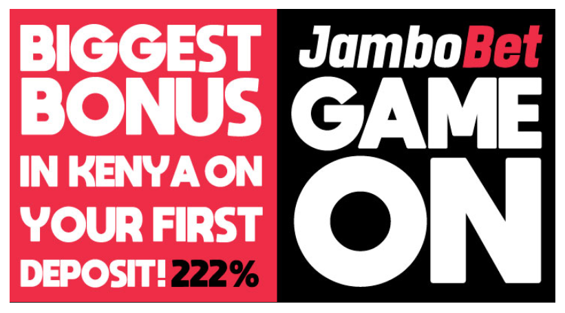 Jambo Bet Signup bonus