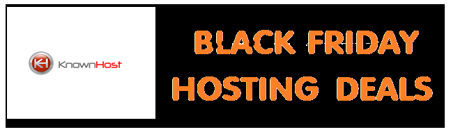 KnownHost Black Friday & cyber sale 2024