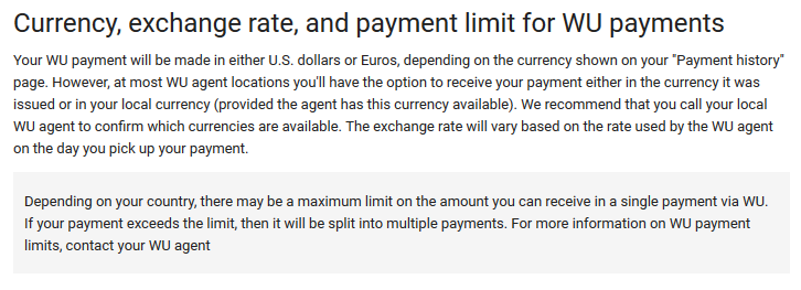 withdraw adsense money western union currency and exchange